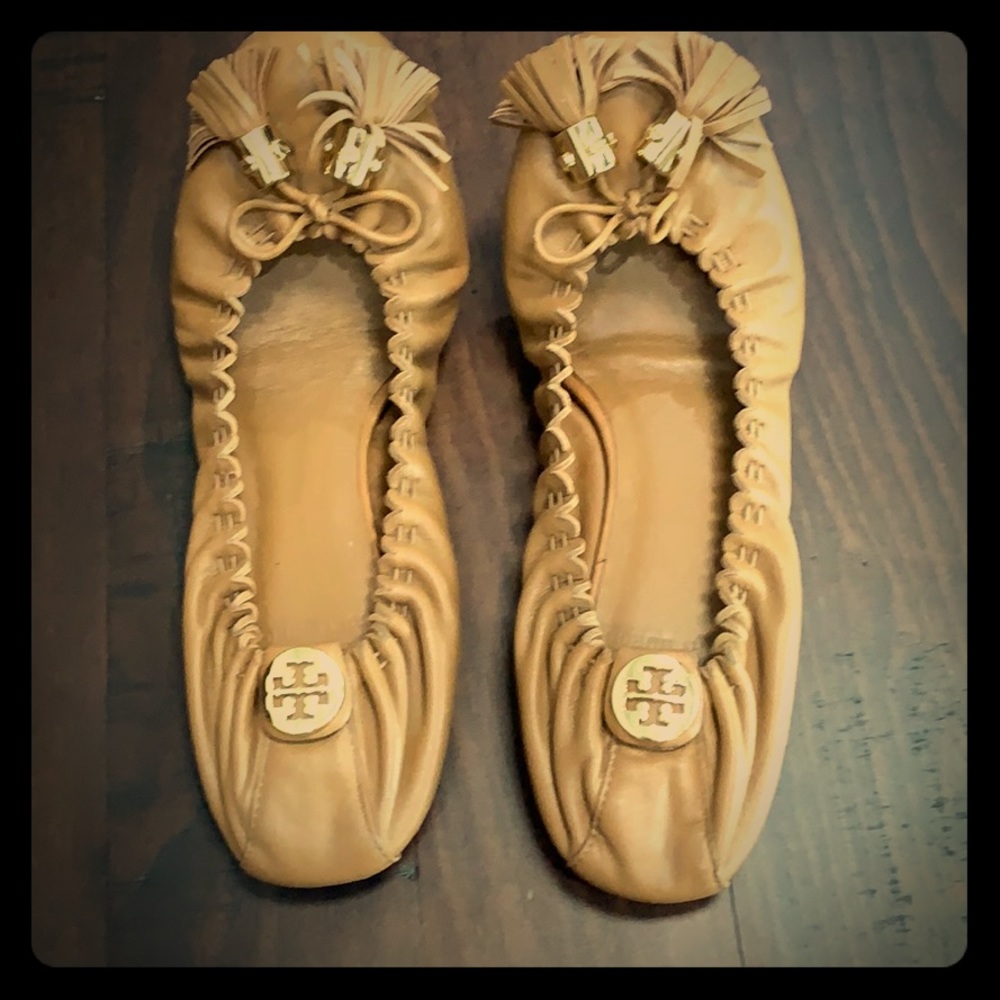 Tory Burch Mestico Reese Ballet Shoes, 7.5